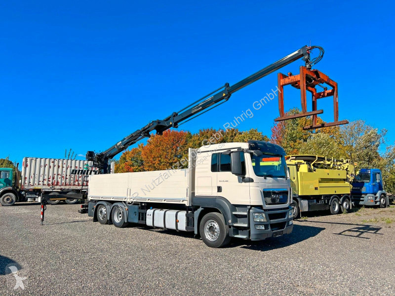 شاحنة MAN 6x2 Kran HIAB 166K | 2x hydr....