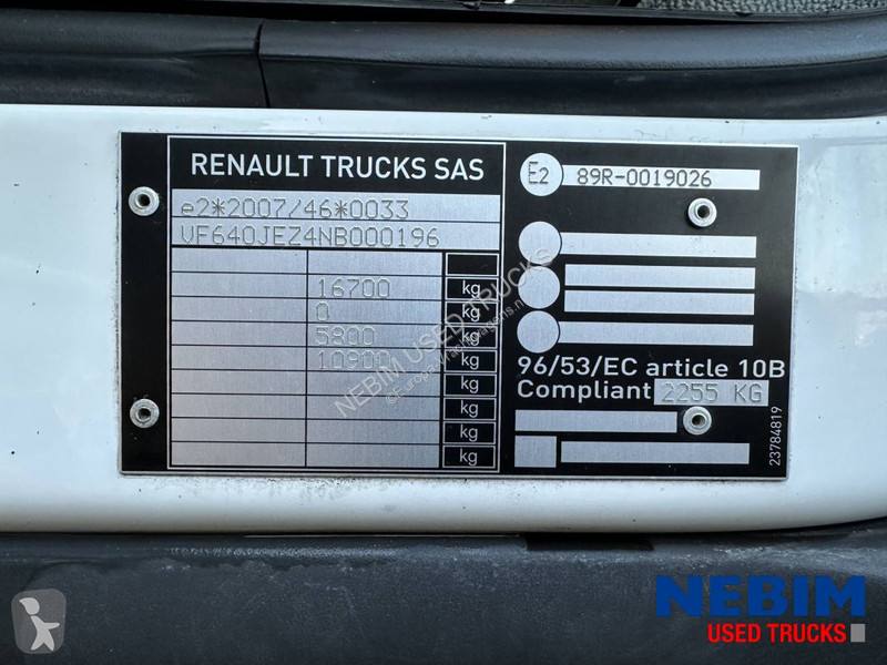 شاحنة Renault D E-TECH - 266KW ACCUPACK