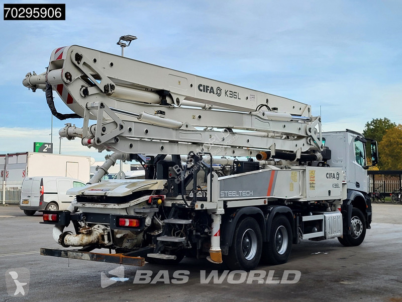 Betonárske zariadenie Mercedes 2640 6X4 36mtr...
