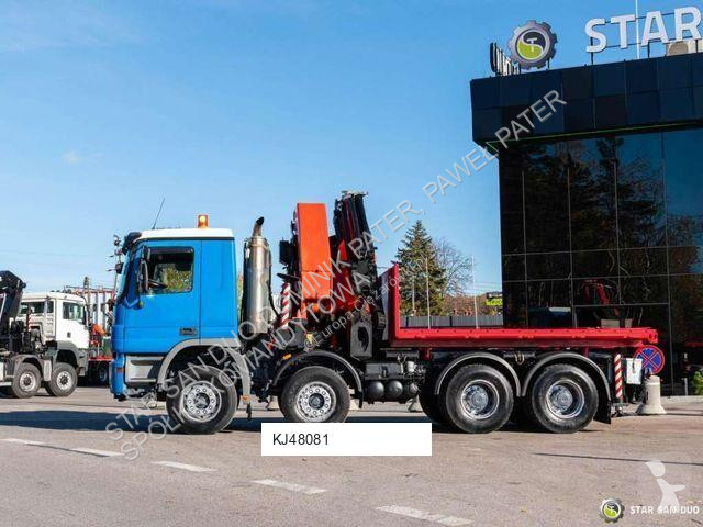 شاحنة Mercedes 4148 8x4 PALFINGER PK 74002 Crane