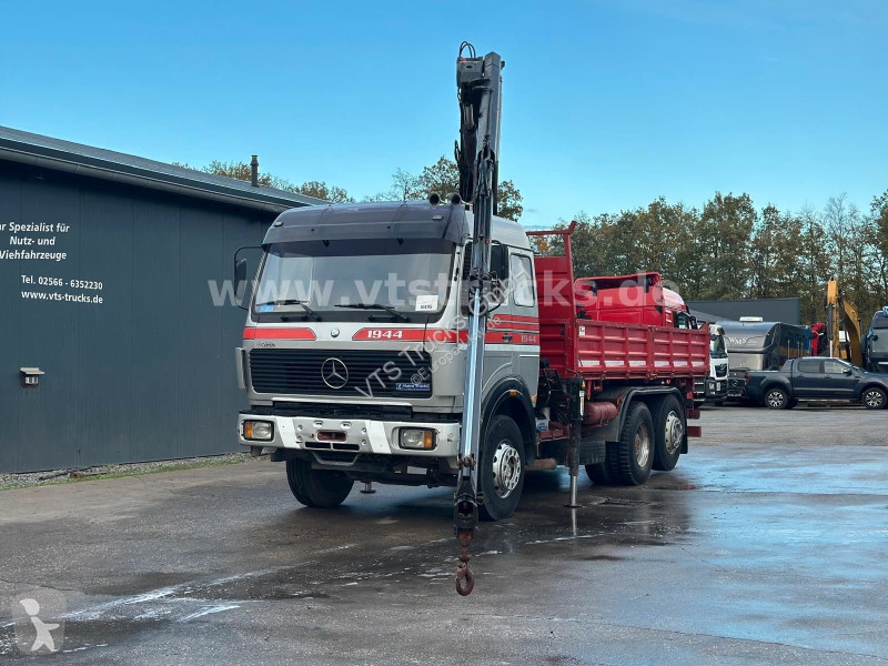 شاحنة Mercedes s 6x2 DSK Hiab-Ladekran