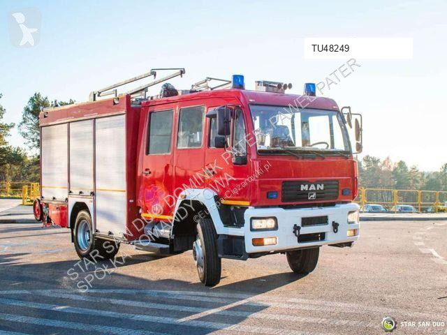 شاحنة MAN L 80 4x4 Straż Pożarna Firetruck...