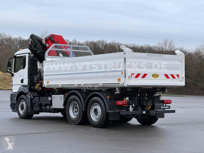 شاحنة MAN 26.520 6x4H-4 BL Meiler + HMF 2320...