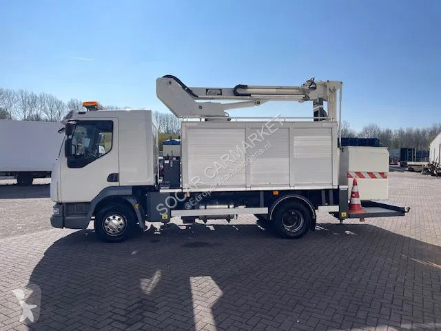 شاحنة DAF 45160 CUSTERS Hoogwerker 14,5 mtr /...