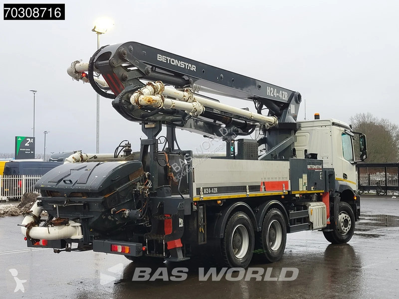 Betonárske zariadenie Mercedes 2636 6X4 24mtr...
