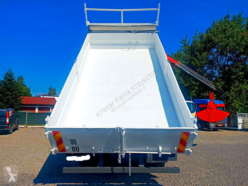 Mercedes 1318N Kipper Crane HDS Fassi F95 truck