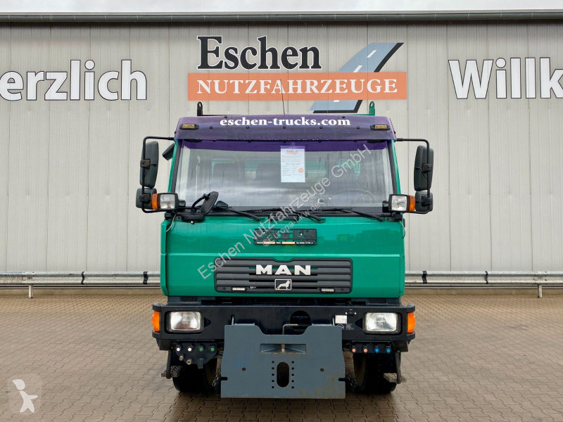 Camion MAN 10.220 4x4 BB | 3x Sitze*Schild...