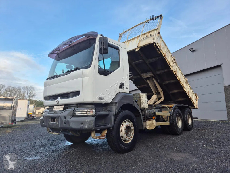 شاحنة Renault 420 6X4 - BENNE - AIRCO - RIDELLES