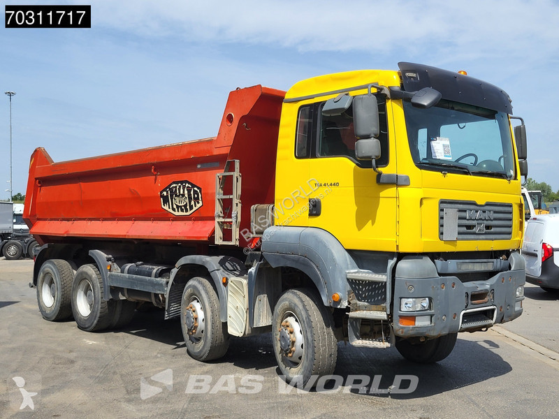 شاحنة MAN 41.440  8X8 8x8 18m3 Meiller tipper...