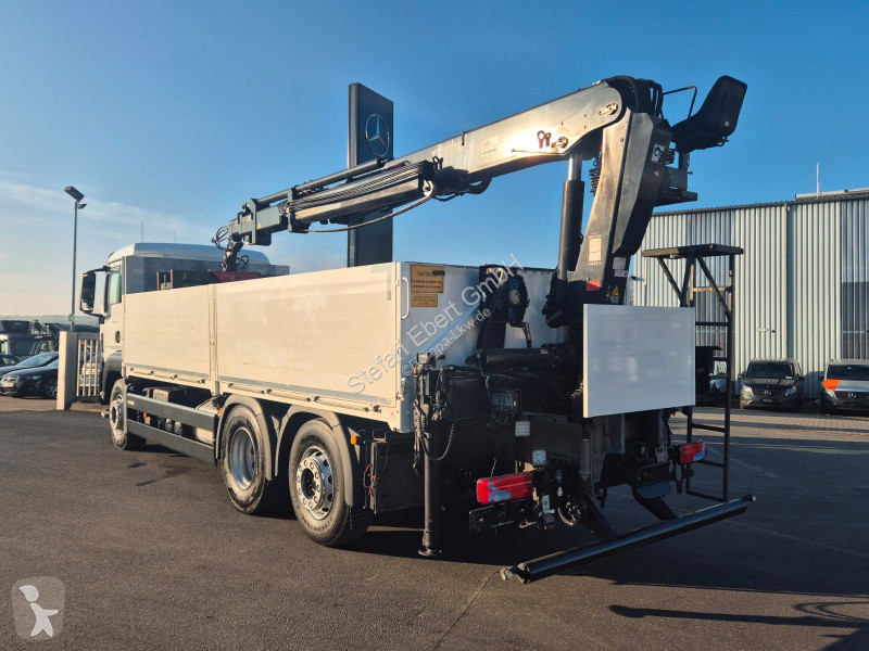 شاحنة MAN 26.460 6x2 Baustoff / Hiab 177 K