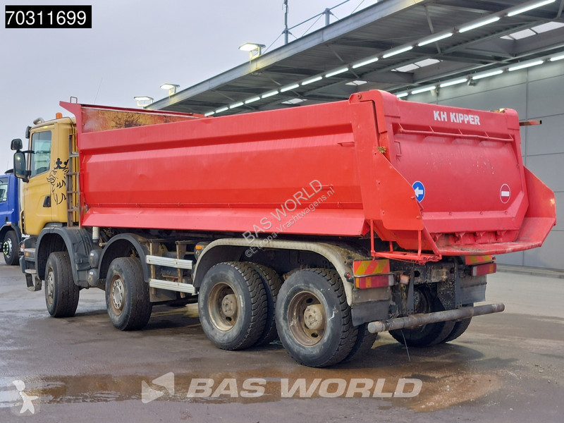 شاحنة Scania 420  8X6 8x6 18m3 KH tipper Steel...
