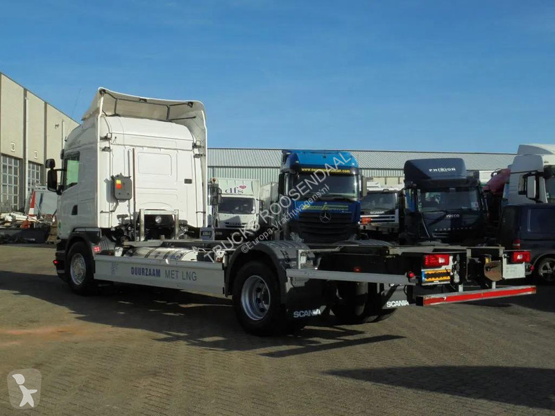 شاحنة Scania G 340 + Euro 6 + NG + Manual+BDF