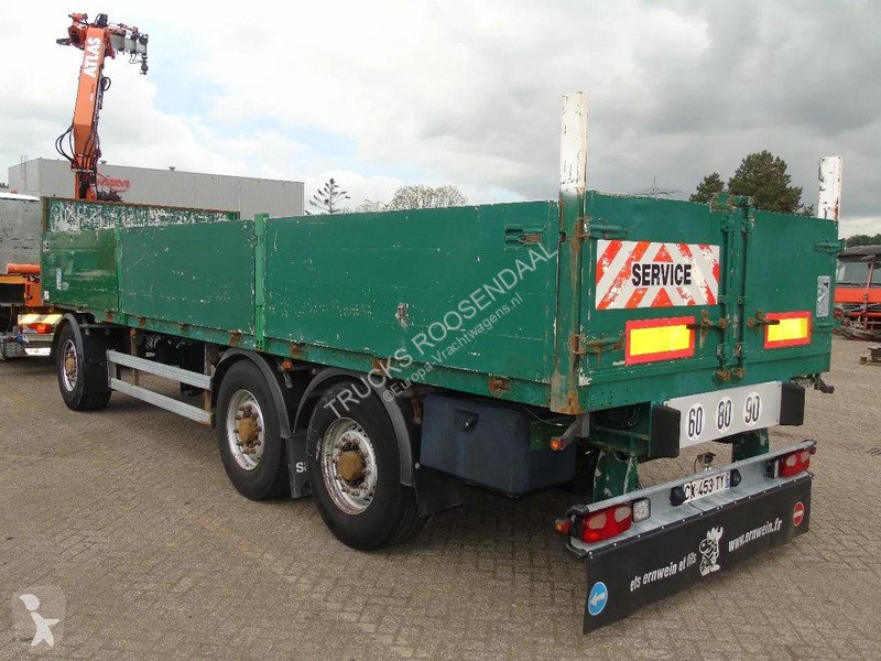 شاحنة MAN 18.440 + ATLAS 165 + EURO 5 + TRAILER...
