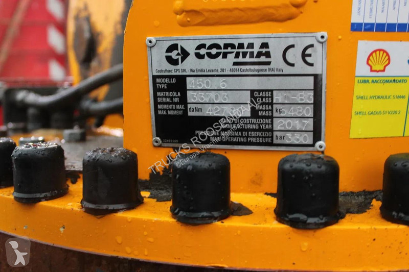 شاحنة MAN 35.440 + COPMA 450 6x + 8X4 + SPRING...