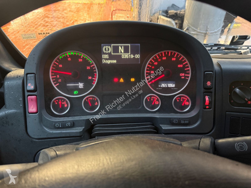 شاحنة MAN 12.210 Kühlkoffer org 265 Tkm LBW Tüv...