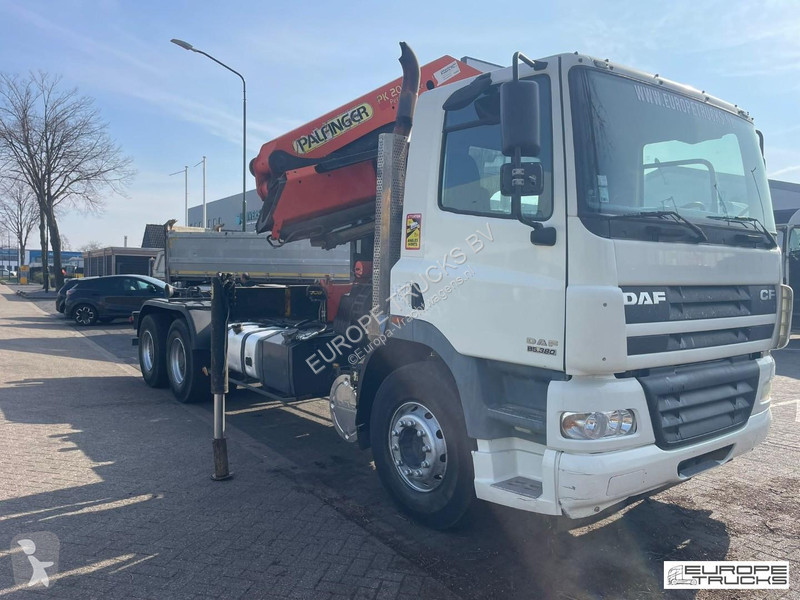 Kamion DAF 380 Full Steel - Manual - Palfinger...