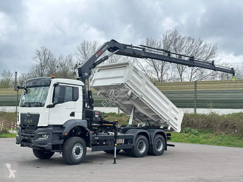 شاحنة MAN 33.440 MAN  33.440 6x6 /3-Seiten-...