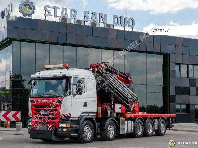 Kamión Scania R520 10x4 FASSI F2150RAL.2.28...