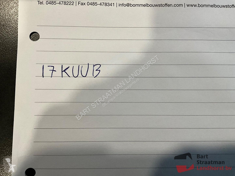 Lastbil Ginaf X6 4142 CF 8x2 Euro 6 met 18m3...