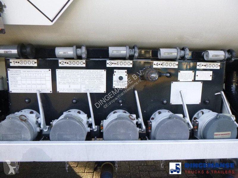 شاحنة MAN 26.340 6X2 RHD fuel tank 21 m3 / 5 comp