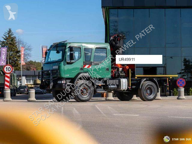 شاحنة Renault MIDLUM 240 DXI 4x4 Palfinger...