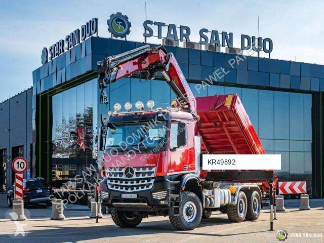 شاحنة Mercedes AROCS 3345 6x6 HMF 3220 Winch...