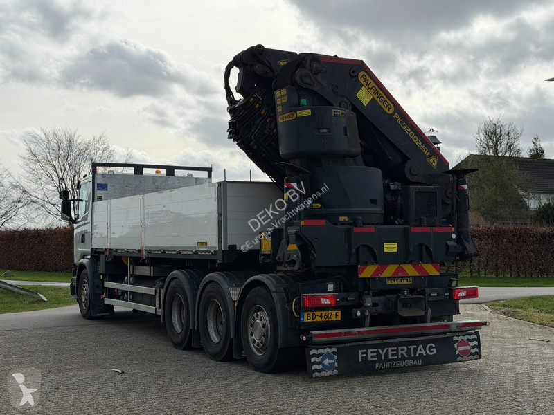 شاحنة Scania G450 8x4 triple, PAFINGER PK92002...