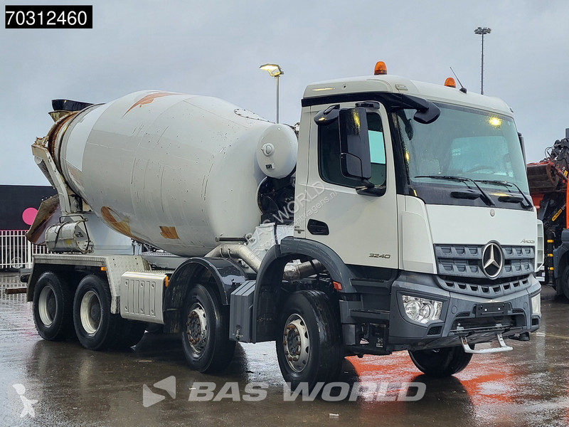 Betonárske zariadenie Mercedes 3240 8X4 9m3...