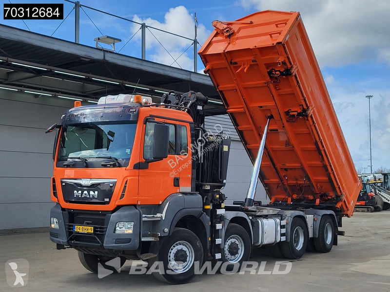 شاحنة MAN 41.440  8X8 Palfinger Q170Z Crane 8x8...