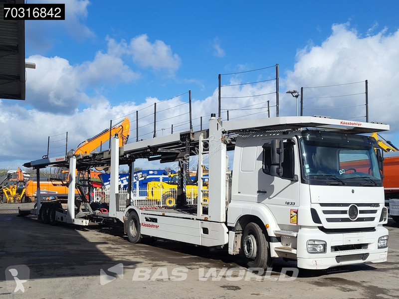 شاحنة Mercedes 1833 4X2 Kassbohrer SSV-01 car...