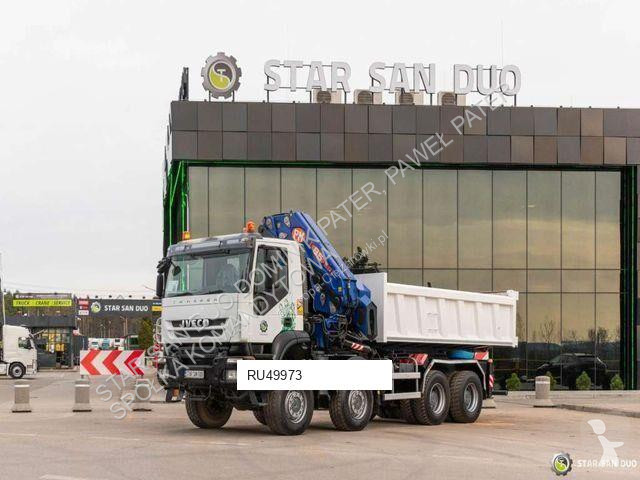 Kamión Iveco TRAKKER 450 8x8 PM 85SP Crane...