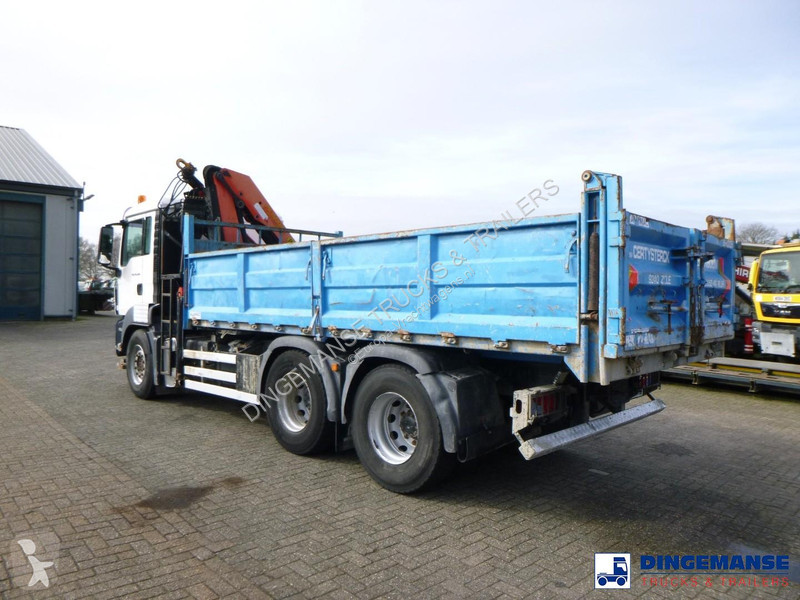 شاحنة MAN 26.400 6X4 tipper + Palfinger PK15002