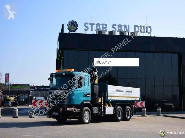 شاحنة Scania G480 6x4 PALFINGER PK 34002 SH...