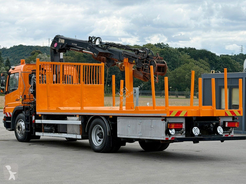 شاحنة Mercedes ATEGO * HIAB 144 B - DUO +...