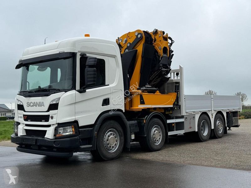 شاحنة Scania 450 XT EFFER 955 (95TM)CROSSSTAB...