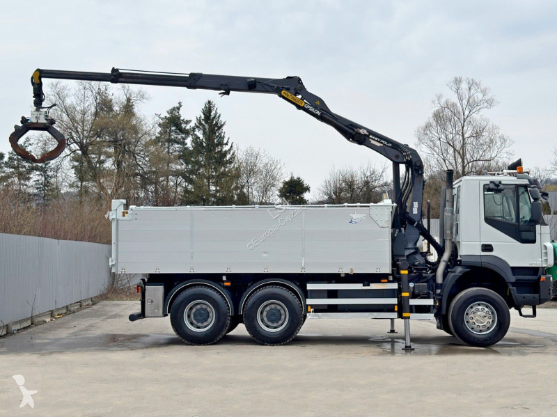 شاحنة Iveco TRAKKER 410*KIPPER 5,10*PK EPSILON...