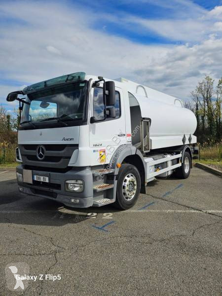 Used Mercedes Axor oil/fuel tanker truck 1824 NL 4x2 Diesel Euro 5 - n ...
