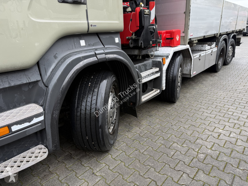 Lastbil Scania R410 8X2*6 Kran HMF 4020 bis 30...