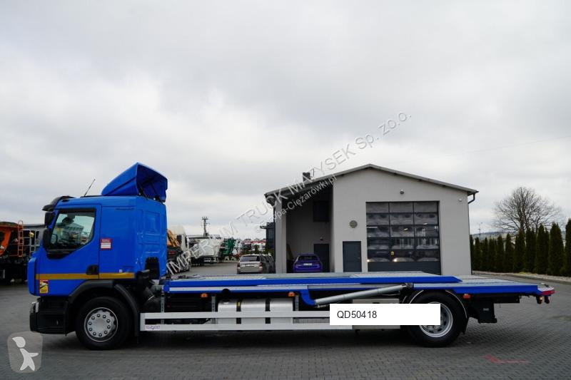 شاحنة Renault D WIDE 380 DE11 / 4X2 / LAWETA 8...