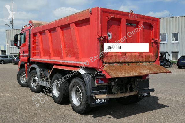شاحنة MAN 41.510 TGS 8x4, Stahl, 17m³, Klima,...