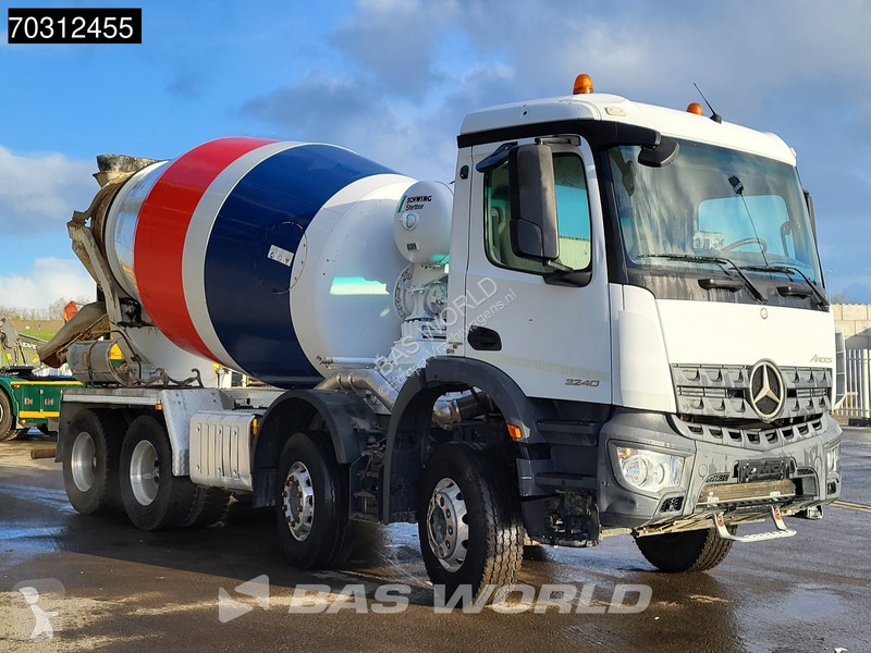 Betonárske zariadenie Mercedes 3240 8X4 9m3...