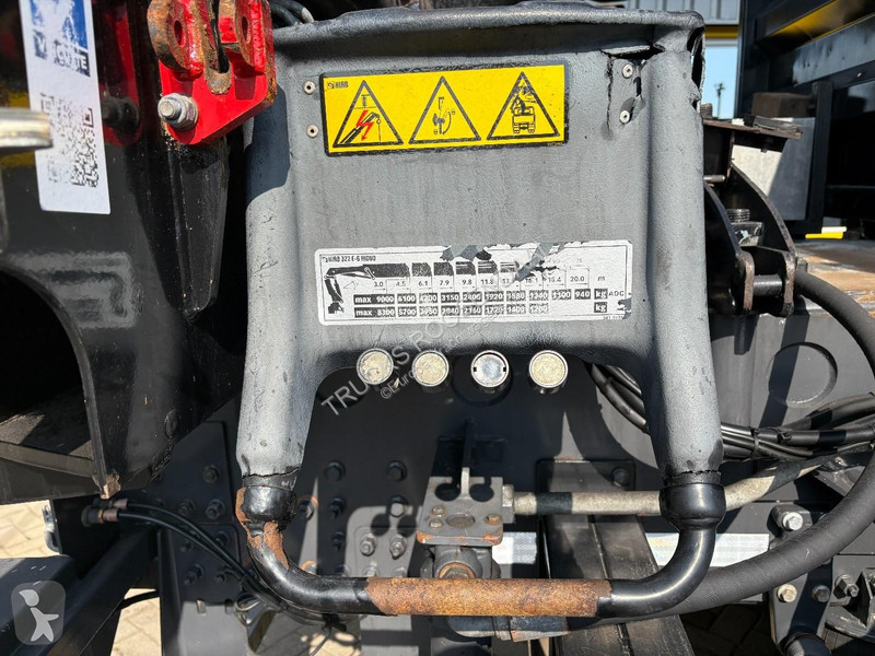 شاحنة Volvo 460 + HIAB 322E-6 HI DUO + REMOTE +...