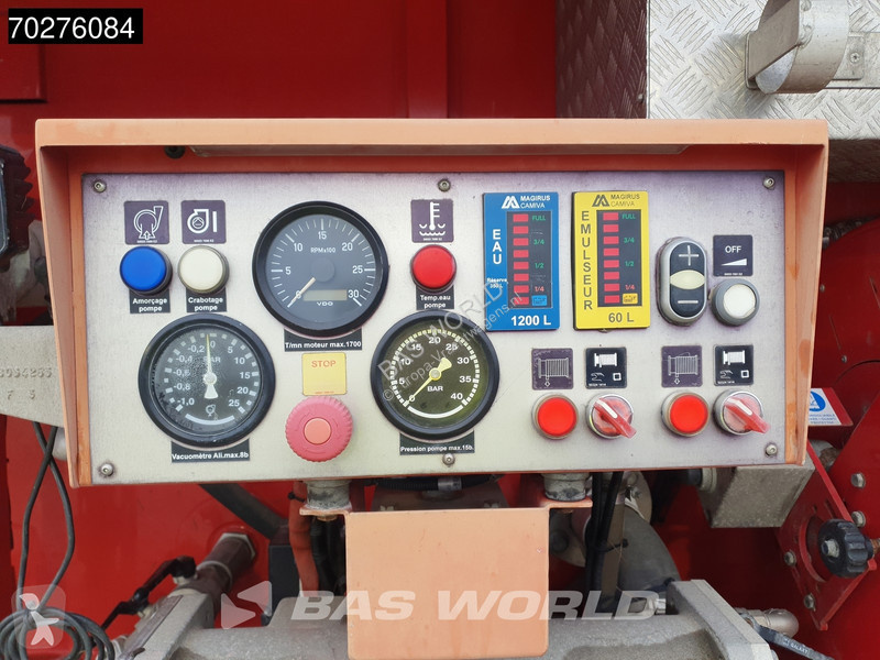 شاحنة Iveco 70C17 4X4 4x4 Achleitner Firetruck...