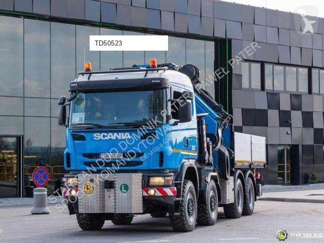 Kamión Scania G440 8x8 PALFINGER PK 100002 FLY...