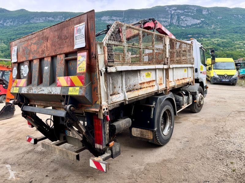 شاحنة Mercedes  ATEGO 1218 Camion benne grue...