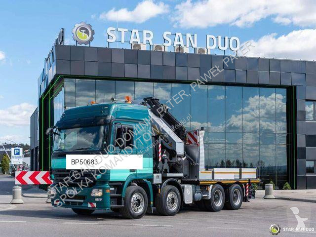 شاحنة Mercedes ACTROS 3258 8x4 Palfinger PK...