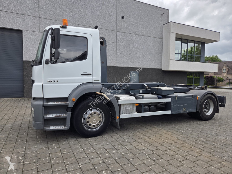 Camion Mercedes 1833 Hooklift system + hydr.lock