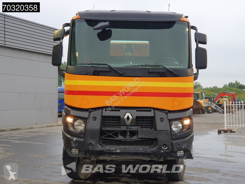 شاحنة Renault K 480 8X4 16m3 tipper Steel...