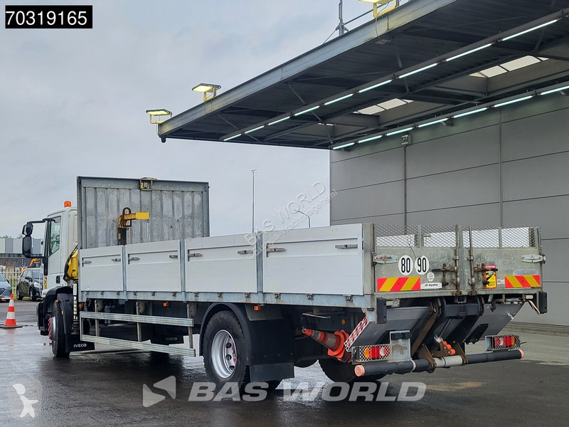 شاحنة Iveco 180E250 4X2 Hyva V911 3S Crane Kran...
