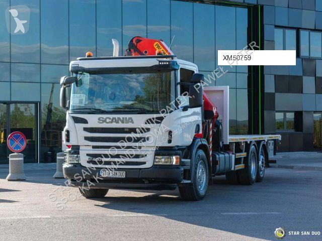 شاحنة Scania P400 6x2 PALFINGER PK 34002 SH Crane